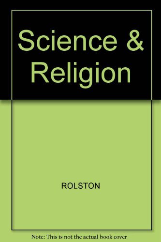 Science and Religion: A Critical Survey,Used