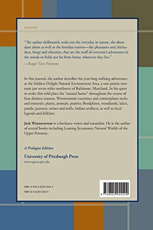Soldiers Delight Journal: Exploring a Globally Rare Ecosystem (Pittsburgh Series in Nature and Natural History),Used