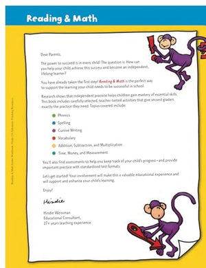 Scholastic Success With Reading And Math Jumbo Workbook,Used