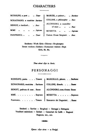 La Boheme: Italian, English Language Edition, Vocal Score (Kalmus Edition) (Italian Edition),Used
