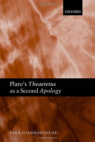 Plato's Theaetetus as a Second Apology,Used