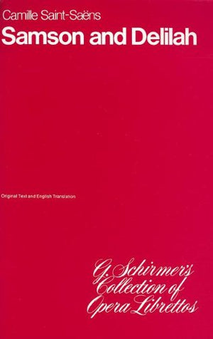 Samson and Delilah: Libretto,Used