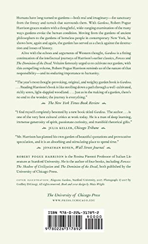 Gardens: An Essay on the Human Condition,Used