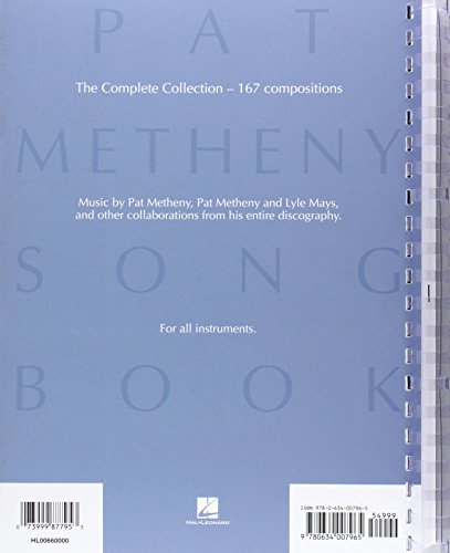 Pat Metheny Songbook: Lead Sheets,Used