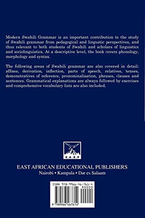 Modern Swahili Grammar,Used