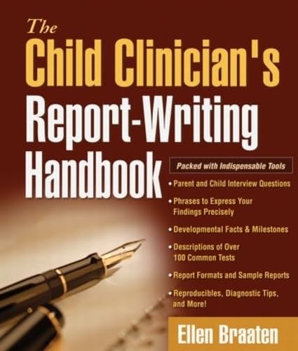 The Child Clinician's ReportWriting Handbook (The Clinician's Toolbox),New