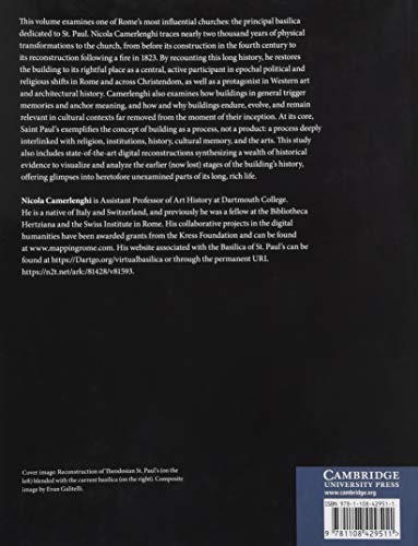 St. Paul's Outside the Walls: A Roman Basilica, from Antiquity to the Modern Era,Used