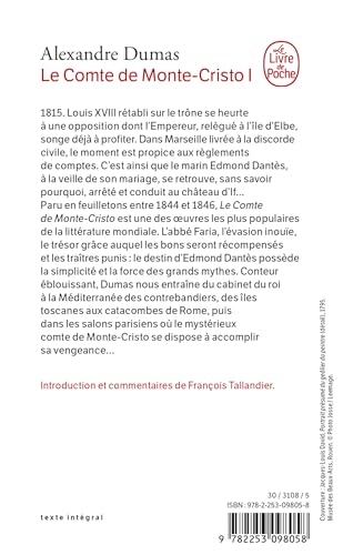 Le Comte De MonteCristo (French Edition),New