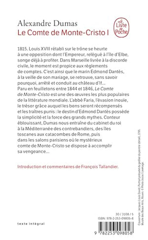 Le Comte De Montecristo (French Edition),Used