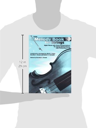 O5357  Melody Book for Strings: Violin (Book & CD),Used