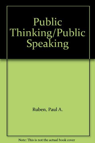 Public Thinking/Public Speaking,Used