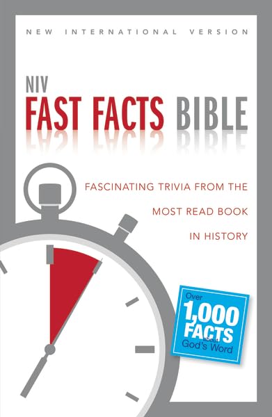 NIV, Fast Facts Bible, Paperback: Fascinating Trivia from the Most Read Book in History,Used