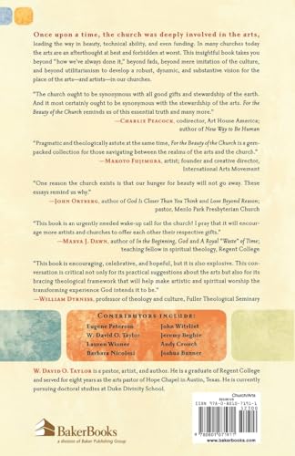 For the Beauty of the Church: Casting a Vision for the Arts,New