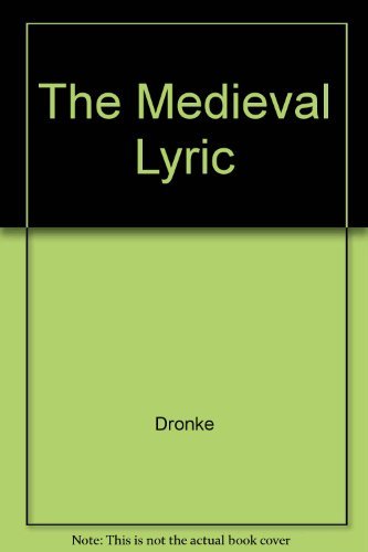 The Medieval Lyric,Used