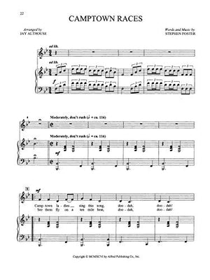 Folk Songs for Solo Singers, Vol 2: 14 Folk Songs Arranged for Solo Voice and Piano for Recitals, Concerts, and Contests (Medium,Used