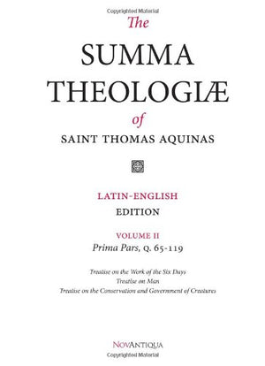 The Summa Theologiae Of St. Thomas Aquinas: LatinEnglish Edition, Prima Pars, Q. 65119,Used