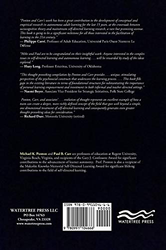 Autonomous and SelfDirected Learning: Agentic Perspectives,Used