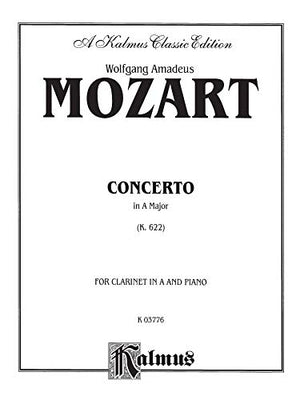 Concerto, K. 622 (Orch.): Part(s) (Kalmus Edition),Used