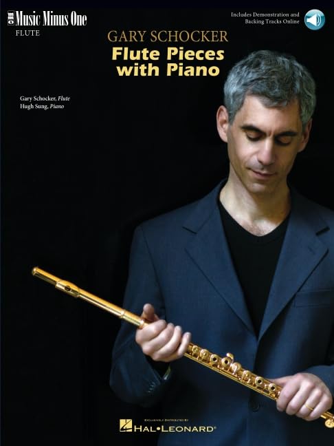Gary Schocker  Flute Pieces with Piano Book/Online Media,Used