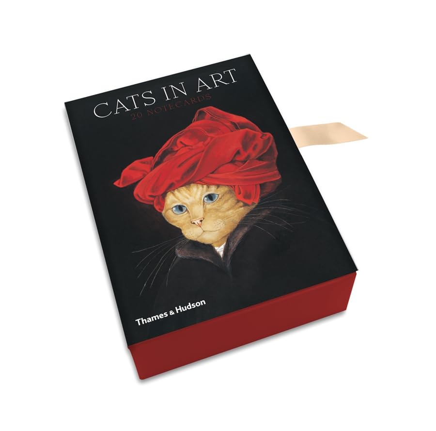 Cats in Art (Notecard Box) (Thames & Hudson Gift),Used