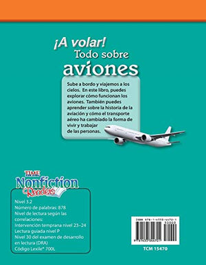 Teacher Created Materials  TIME For Kids Informational Text: A volar! Todo sobre aviones (Take Off! All About Airplanes)  Grad,Used