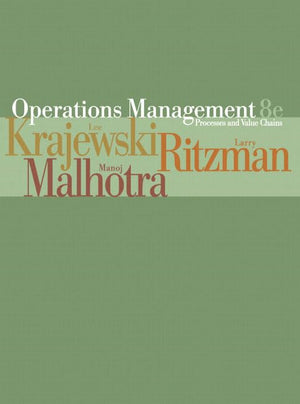 Operations Management: Process and Value Chains (8th Edition),Used