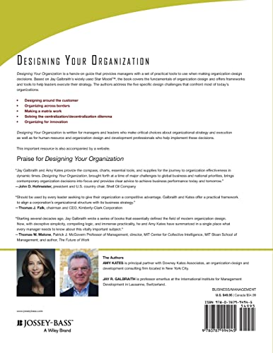Designing Your Organization: Using the STAR Model to Solve 5 Critical Design Challenges,New