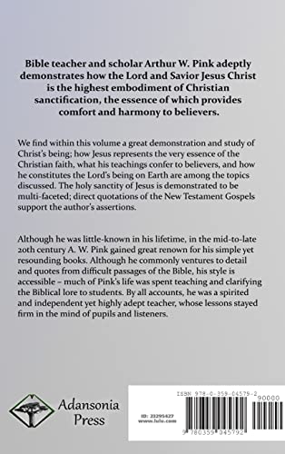 The Doctrine of Sanctification: Discerning real and false notions of Jesus Christ's Holiness (Hardcover),Used
