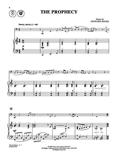 The Lord Of The Rings Instrumental Solos For Strings: Cello (With Piano Acc.), Book & Cd (Pop Instrumental Solo Series),Used