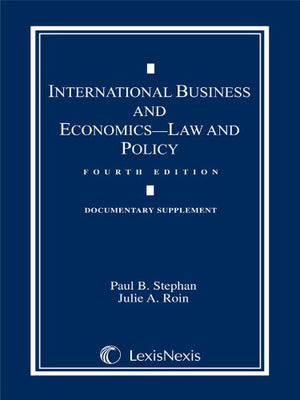 International Business And Economics Document Supplement: Law And Policy,Used