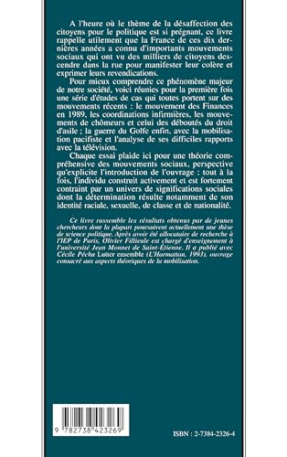 Sociologie de la protestation: Les formes de l'action collective dans la France contemporaine (French Edition),Used