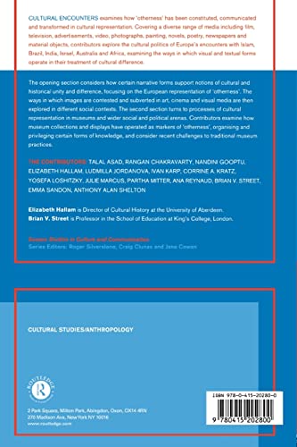 Cultural Encounters: Representing Otherness (Sussex Studies in Culture and Communication),Used