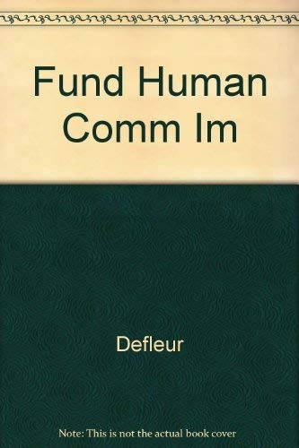Fund Human Comm Im,Used