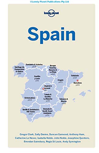 Lonely Planet Spain 12 (Travel Guide),Used