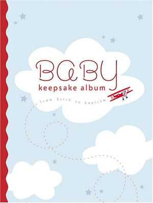 Baby Keepsake Album: From Birth To Baptism (Blue)
