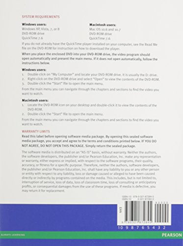 Video Resources on DVD with Chapter Test Prep Videos for Introductory Algebra,Used