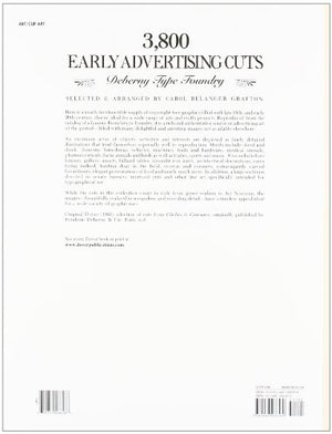 3,800 Early Advertising Cuts: Deberny Type Foundry,Used