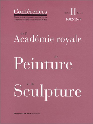 T2V1 CONFERENCES DE L'ACADEMIE ROYALE DE PEIN: 16821699,Used