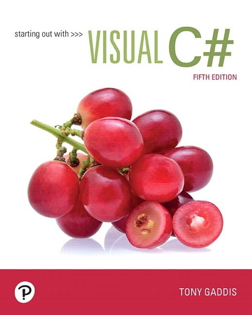 Starting out with Visual C#,Used