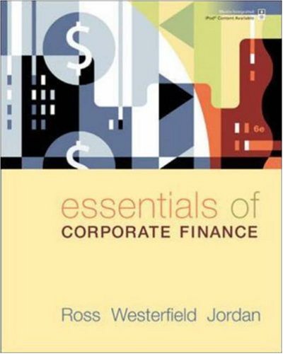 Essentials of Corporate Finance,New