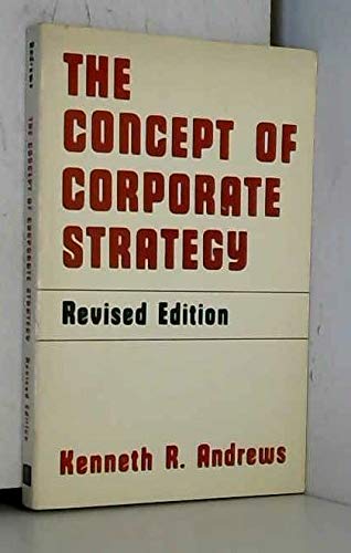 The Concept of Corporate Strategy,New