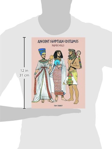 Ancient Egyptian Costumes Paper Dolls (Dover Paper Dolls),New