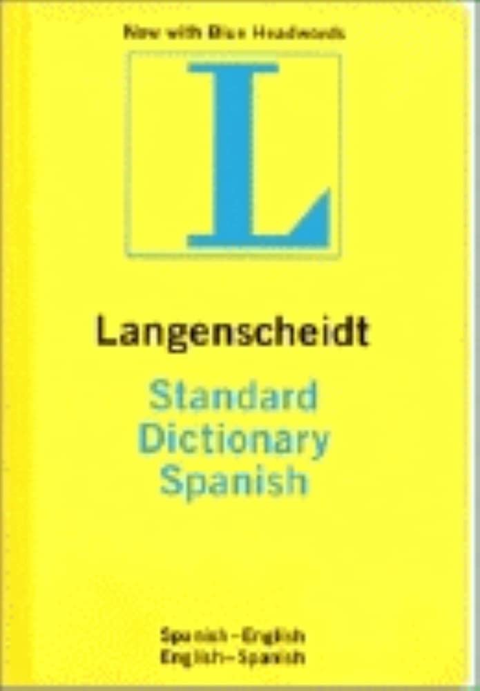 Standard Spanish Dictionary: SpanishEnglish, EnglishSpanish (Langenscheidt Standard Dictionaries) (Spanish Edition),Used