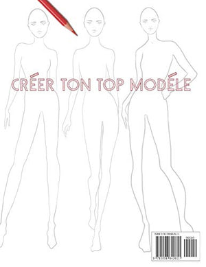 Crer Ton Top Modle: Livre de Coloriage pour des Crateurs de Mode (French Edition),Used