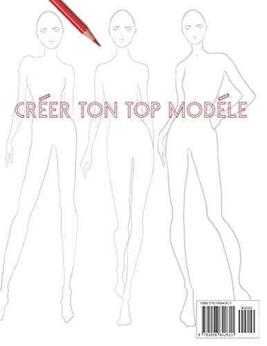 Crer Ton Top Modle: Livre de Coloriage pour des Crateurs de Mode (French Edition),Used