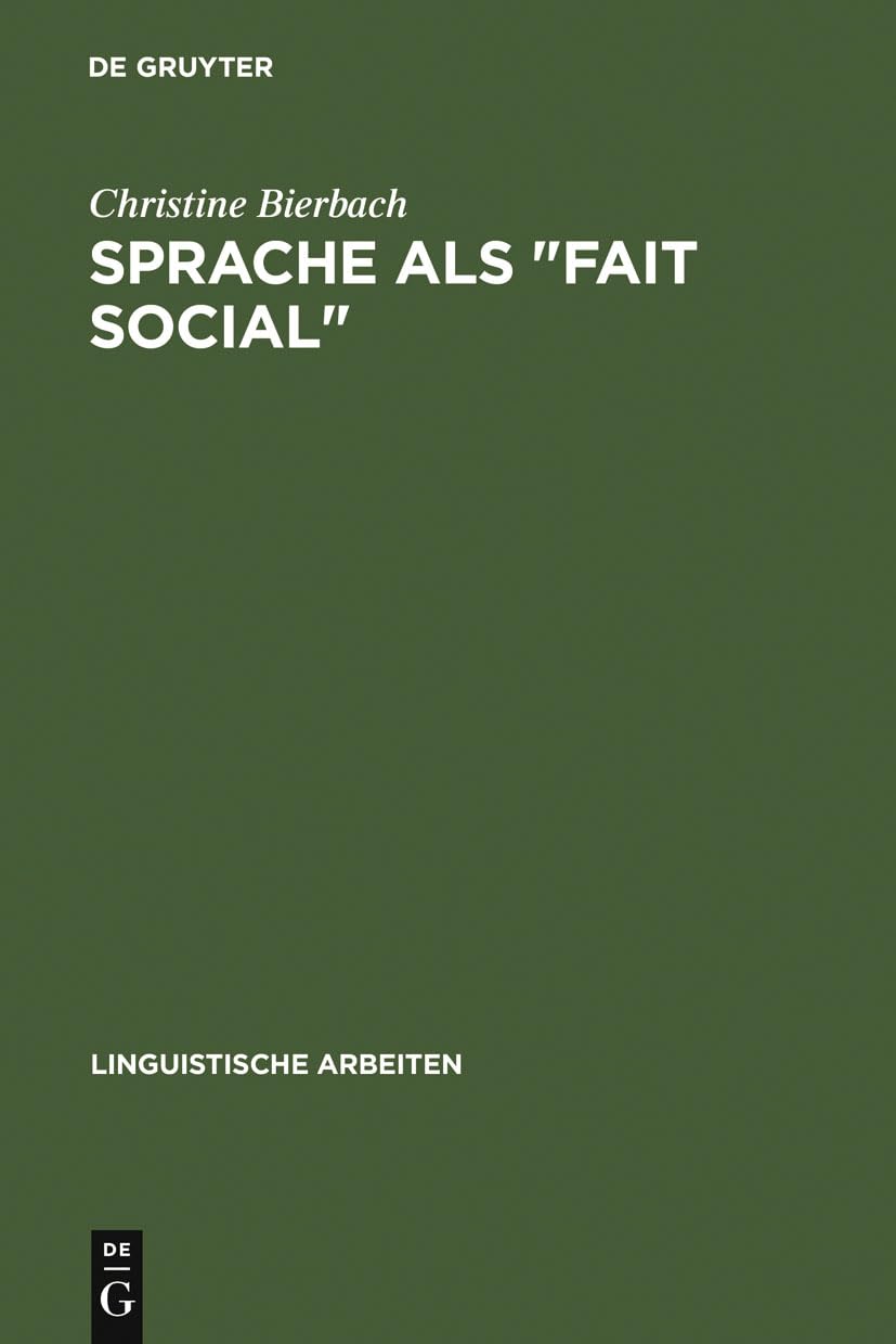 Sprache als 