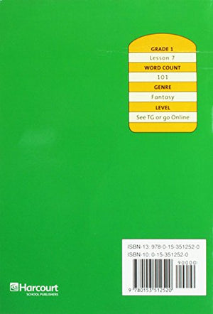 Help for Yak, Advanced Reader Grade 1: Harcourt School Publishers Storytown (Rdg Prgm 08/09/10 Wt),Used