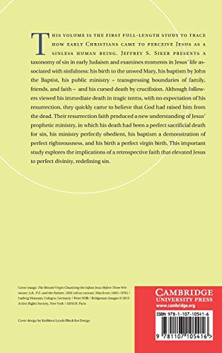 Jesus, Sin, and Perfection in Early Christianity,Used