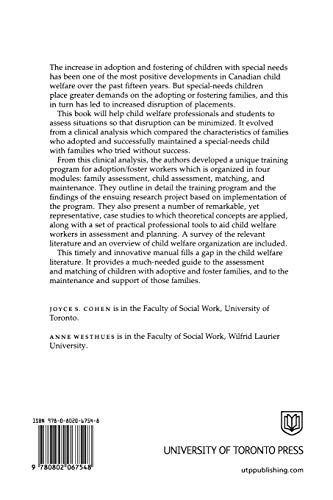 Wellfunctioning Families for Adoptive and Foster Children: A Handbook for Child Welfare Workers (Heritage),Used