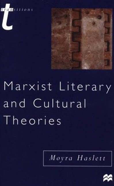 Marxist Literary and Cultural Theories (Transitions),Used